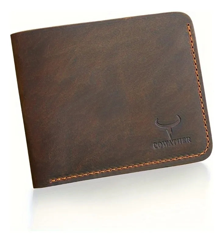 Business Fashion Men Retro Short Wallet