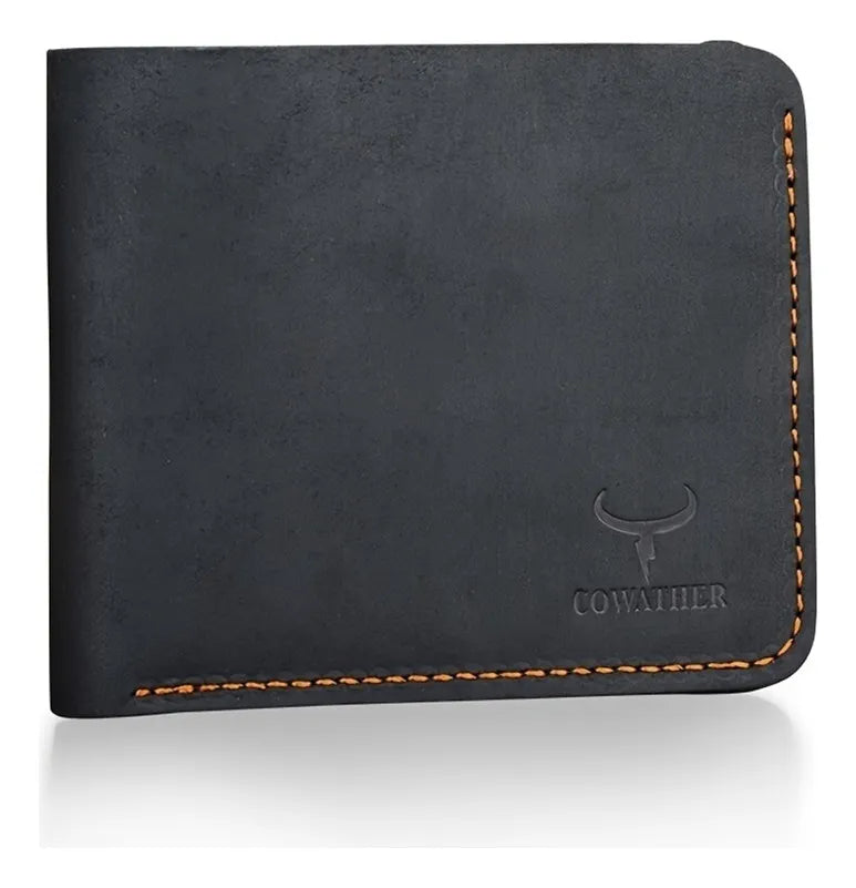 Business Fashion Men Retro Short Wallet