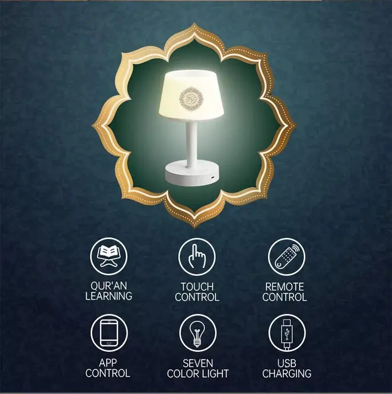 Telawah - Quran Speaker Desk Lamp