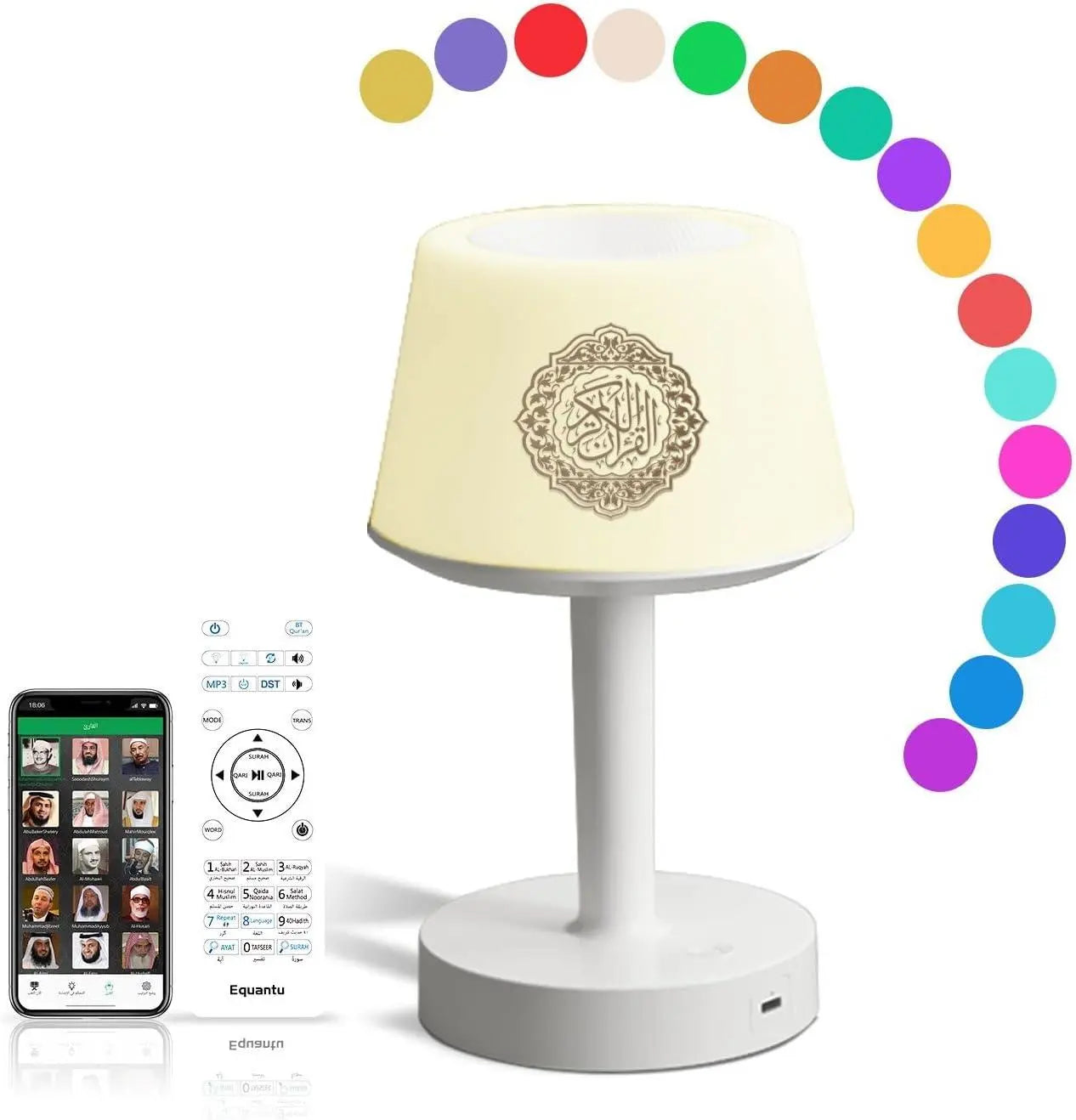 Telawah - Quran Speaker Desk Lamp