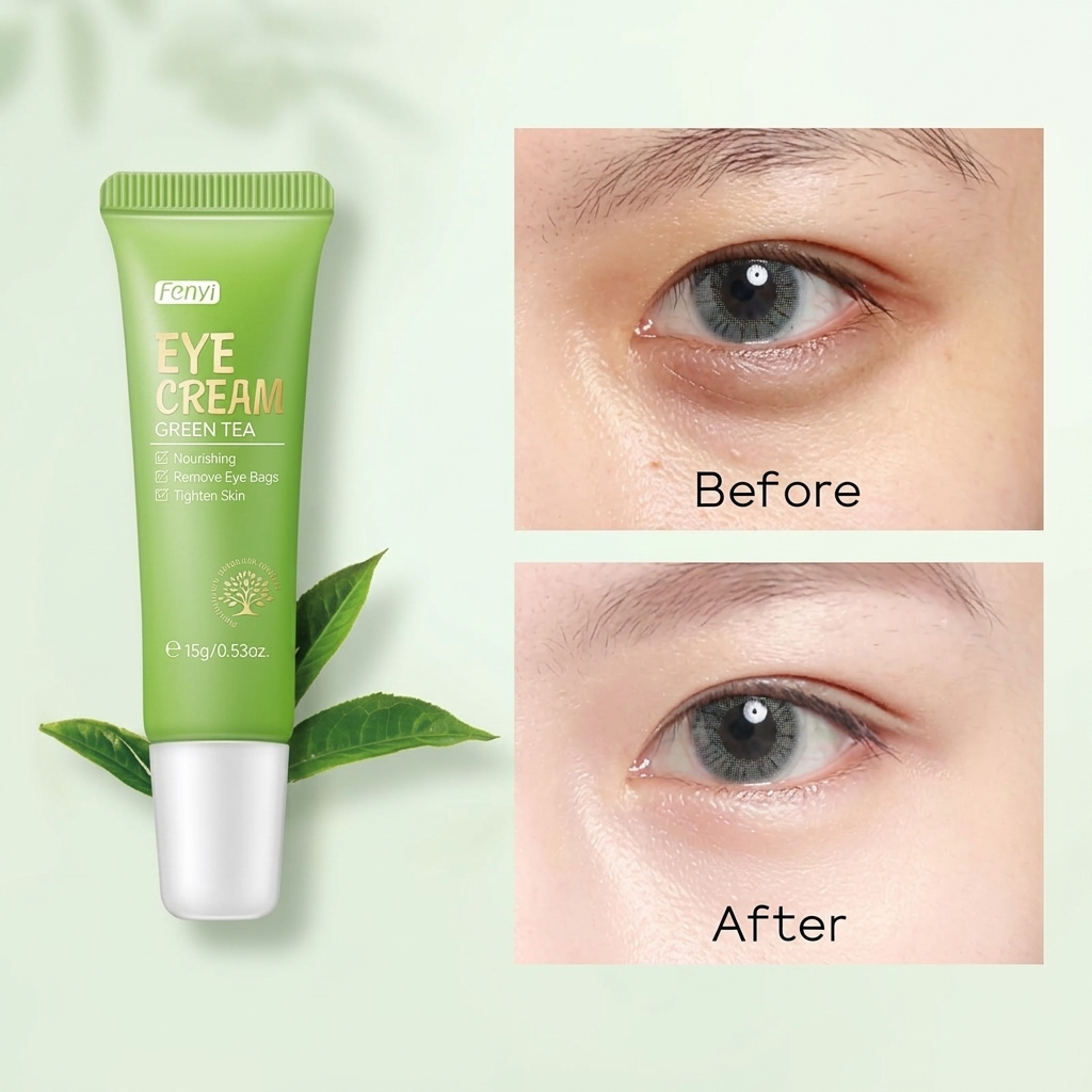 Green Tea Eye Cream Anti-Wrinkle Skin Care Korean Cosmetics