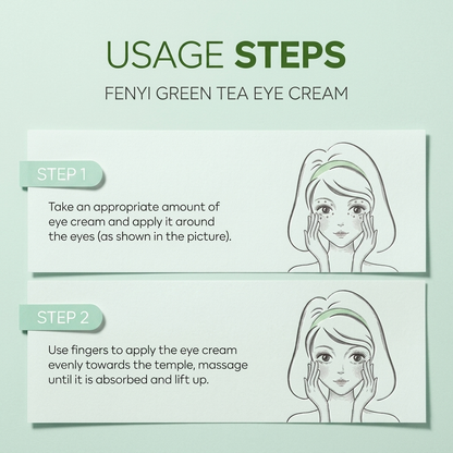 Green Tea Eye Cream Anti-Wrinkle Skin Care Korean Cosmetics