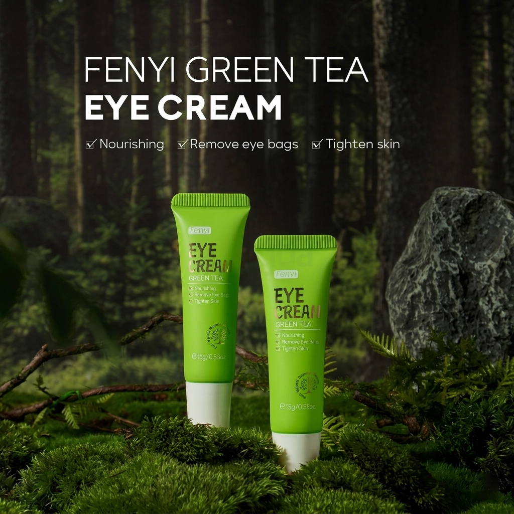 Green Tea Eye Cream Anti-Wrinkle Skin Care Korean Cosmetics