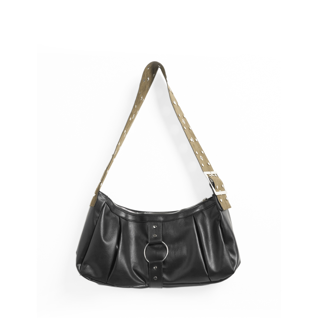 New Retro Biker's Commuter Black Tote Bag Large Capacity