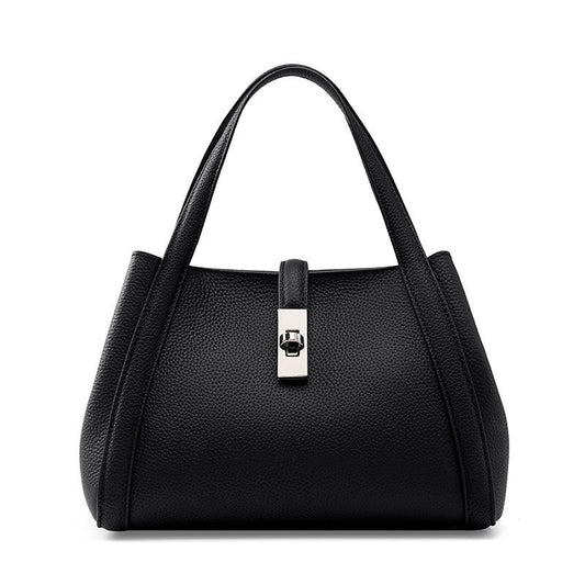 Fashionable Korean-style Large-capacity Leather Handbag