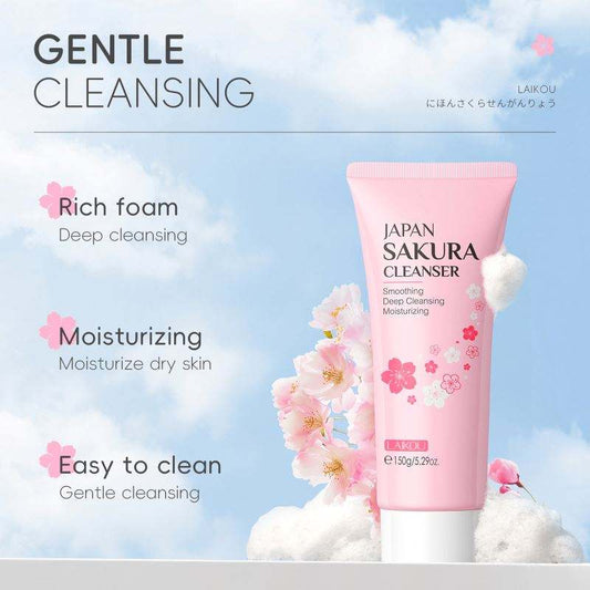 LAIKOU Organic Japan Sakura Facial Cleanser