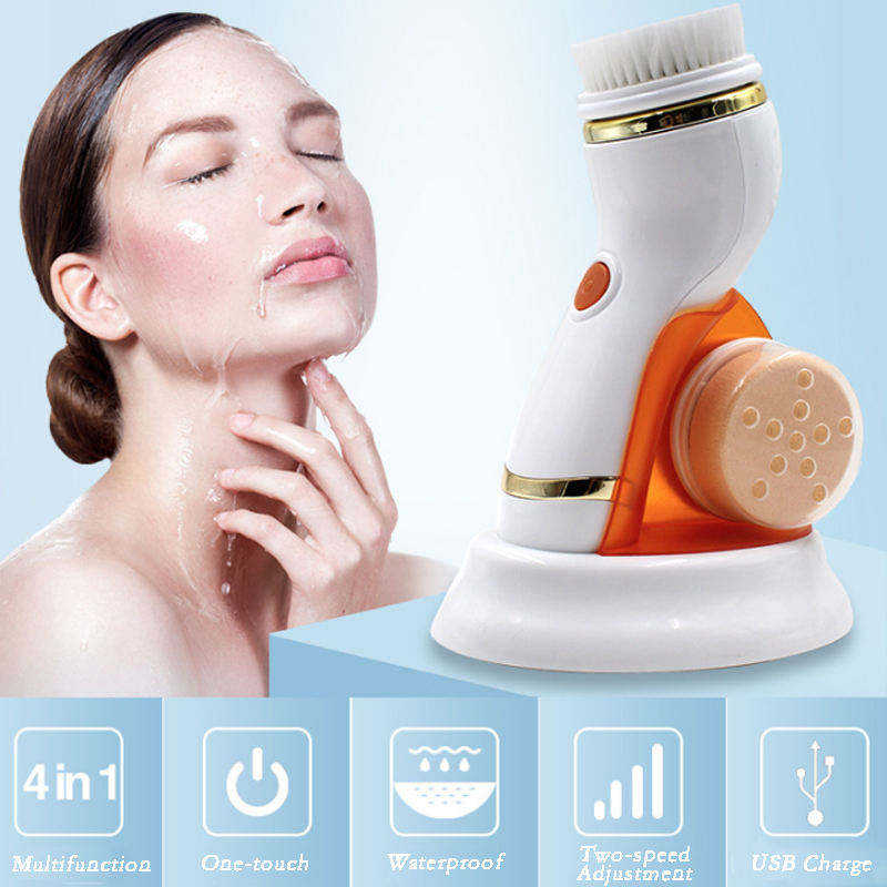 Electric Pore Cleanser & Facial Cleansing Brush
