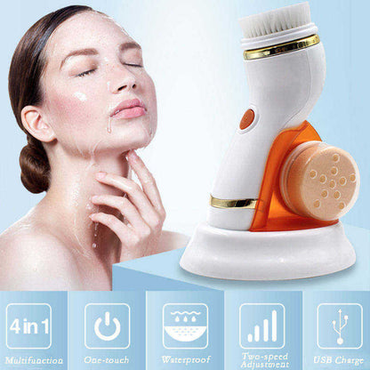 Electric Pore Cleanser & Facial Cleansing Brush
