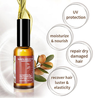 Moroccan Nut Oil Hair Care Essential Oil 30Ml Wash Free Perm Dye Dry And Soft Hair Conditioner