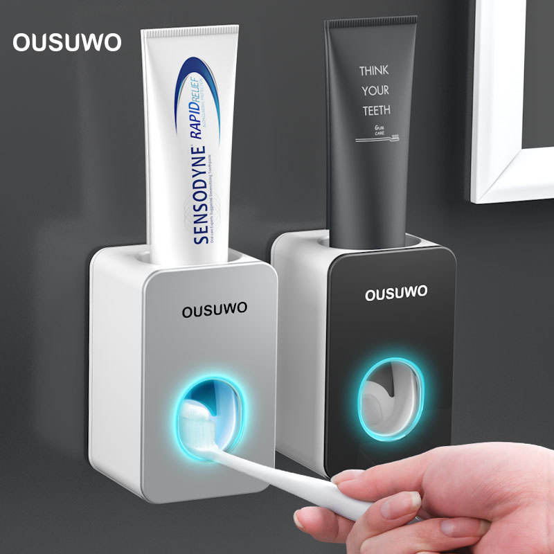 Automatic Toothpaste Dispenser Wall-mounted Punch-free