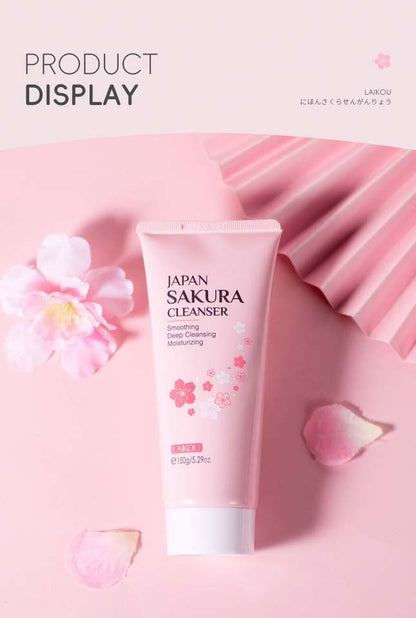 LAIKOU Organic Japan Sakura Facial Cleanser