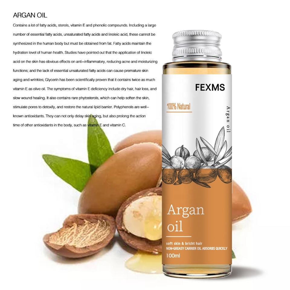 Fexms Organic Argan Oil