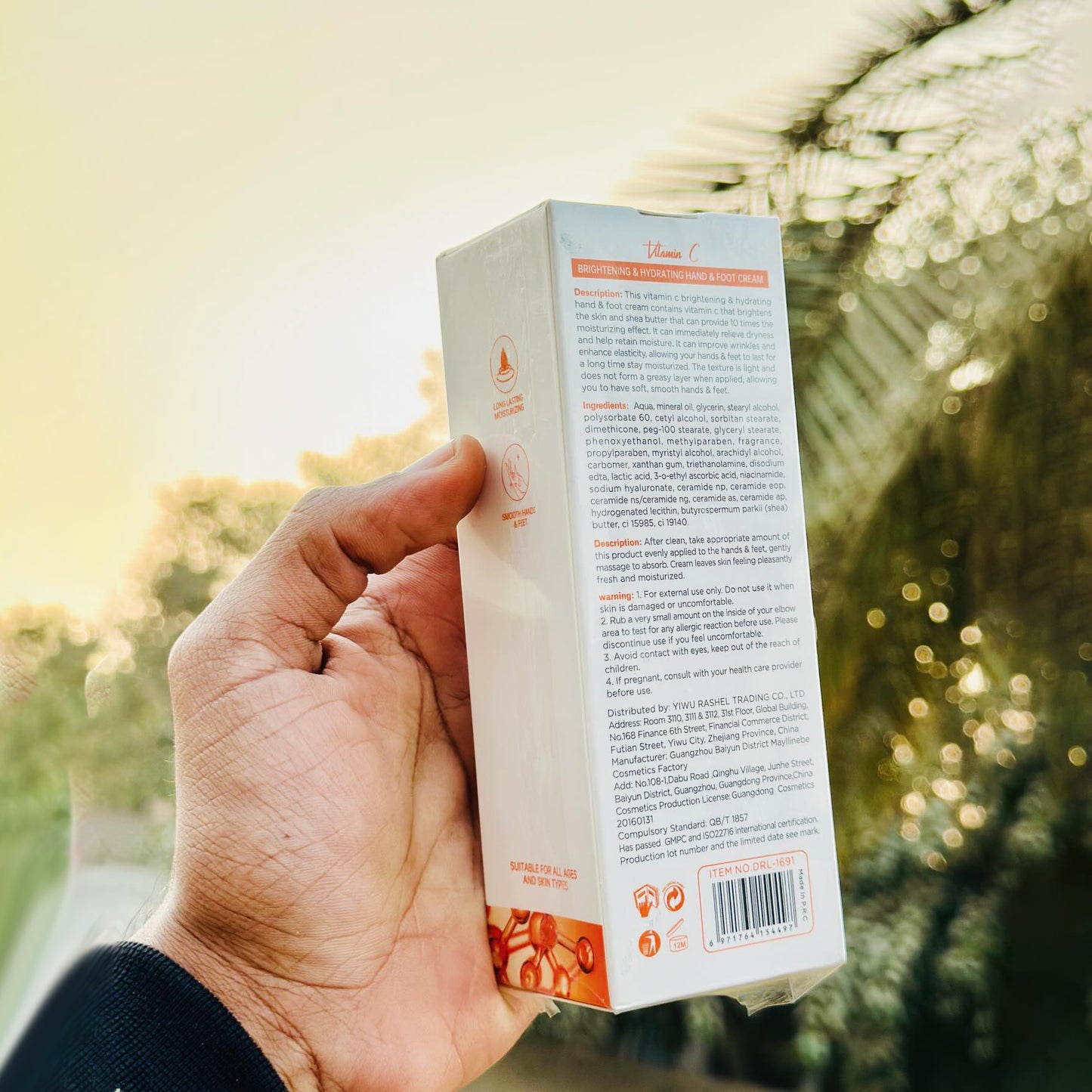 Dr Rashel - Vitamin C Brightening & Hydrating Hand & Foot Cream
