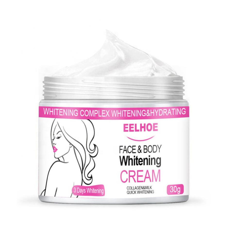 Face & Body Whitening Cream Collagen & Milk Quick Whitening