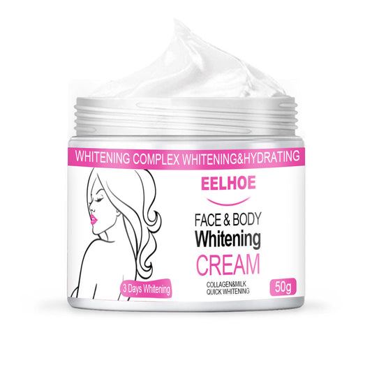 Face & Body Whitening Cream Collagen & Milk Quick Whitening