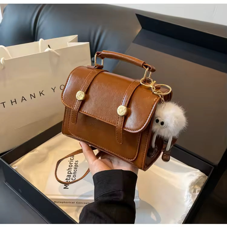 Retro Handbag Ins Shoulder Crossbody