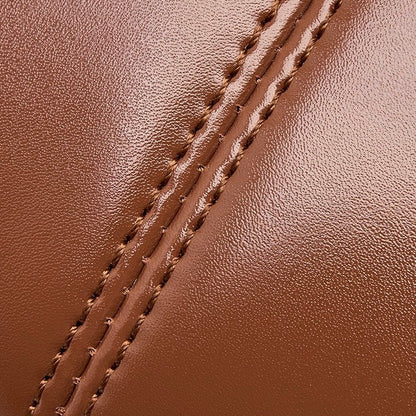 Women's Leather Vachette Clasp Portable Shoulder Bag