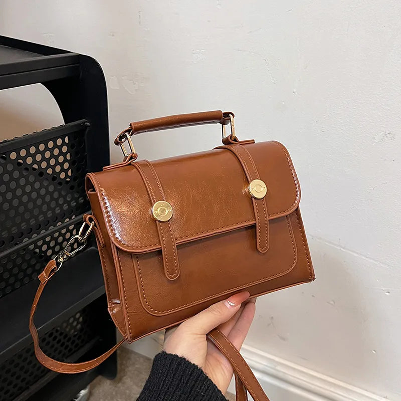 Retro Handbag Ins Shoulder Crossbody