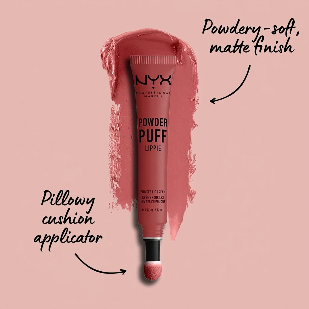 NYX - Makeup Powder Puff Lip Cream (Original)
