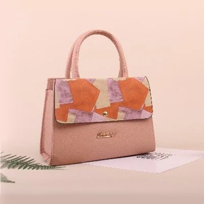 Casual Leather Shoulder Bag