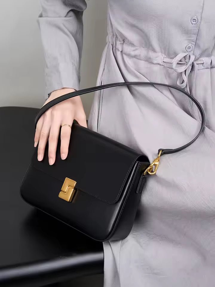 Structured Crossbody Handbag