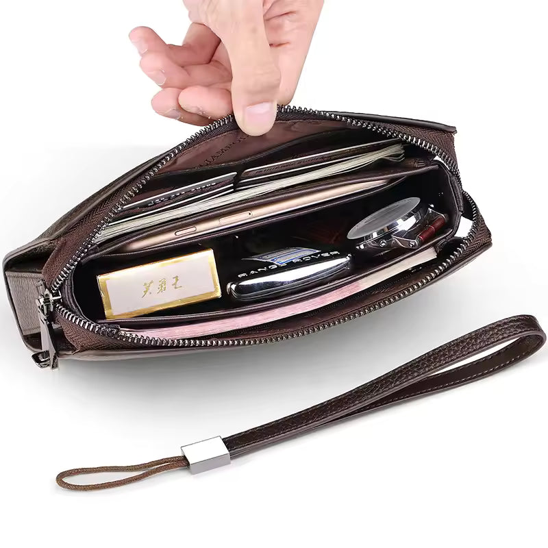 Men's Large-Capacity Wallet Male Clutch