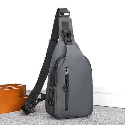 Men's Chest Bag Casual Backpack Sports Function Oblique Shoulder Fashion Tactical Single Crossbody