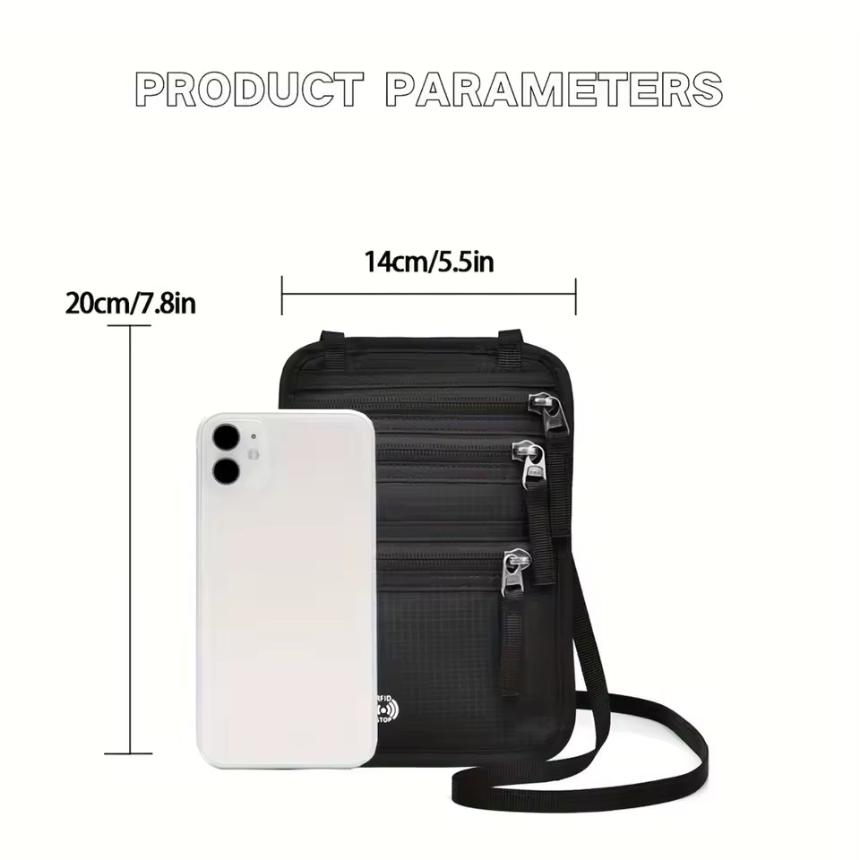 Multi-functional Credentials Travel Passport Bag Abroad