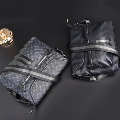 Trendy Brand Men's Crossbody Backpack Fashion Shoulder Bag