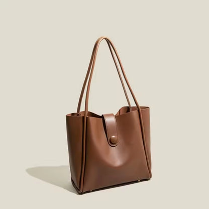 Retro One-shoulder High-grade Fashion Work Commuter Tote