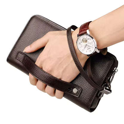 Men's Large-Capacity Wallet Male Clutch