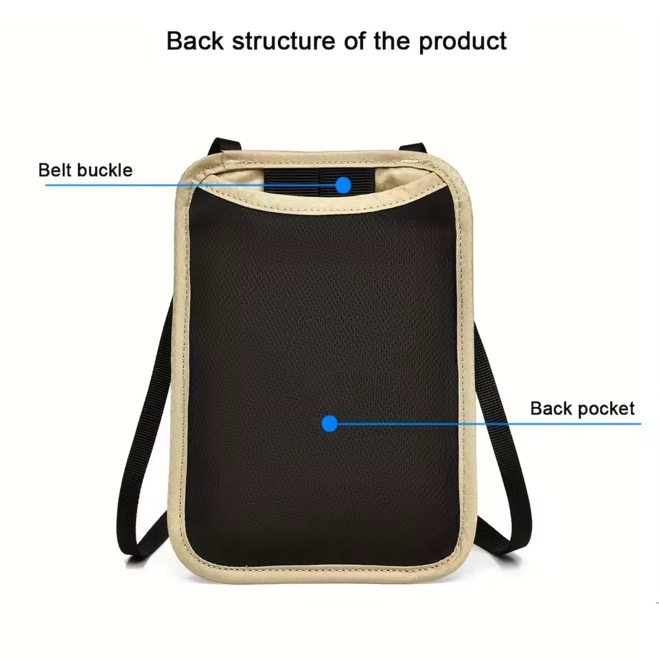 Multi-functional Credentials Travel Passport Bag Abroad