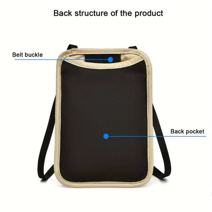 Multi-functional Credentials Travel Passport Bag Abroad