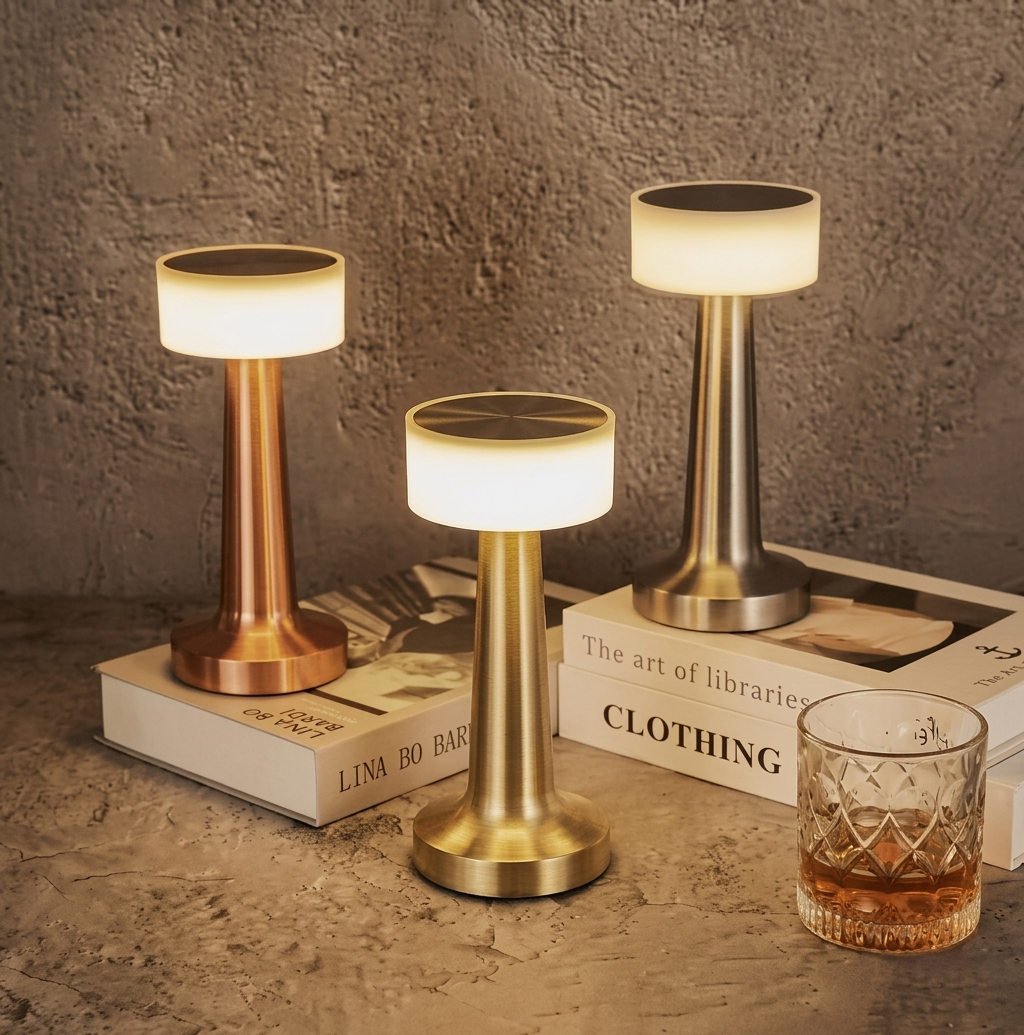 مصباح مكتبي LED بتصميم بسيط