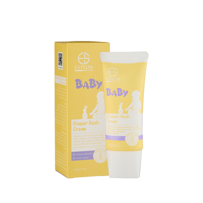 بودرة إستيلين بيبي سوفت وكريم طفح الحفاضات