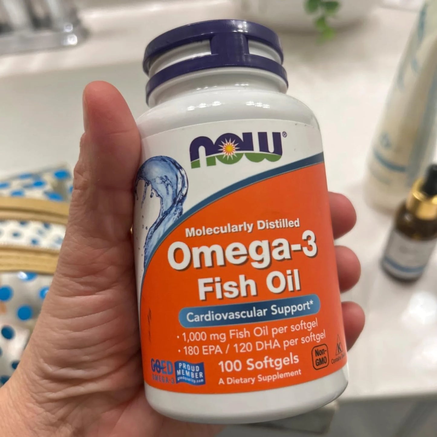 NOW Foods - Omega-3 Fish Oil (Original)