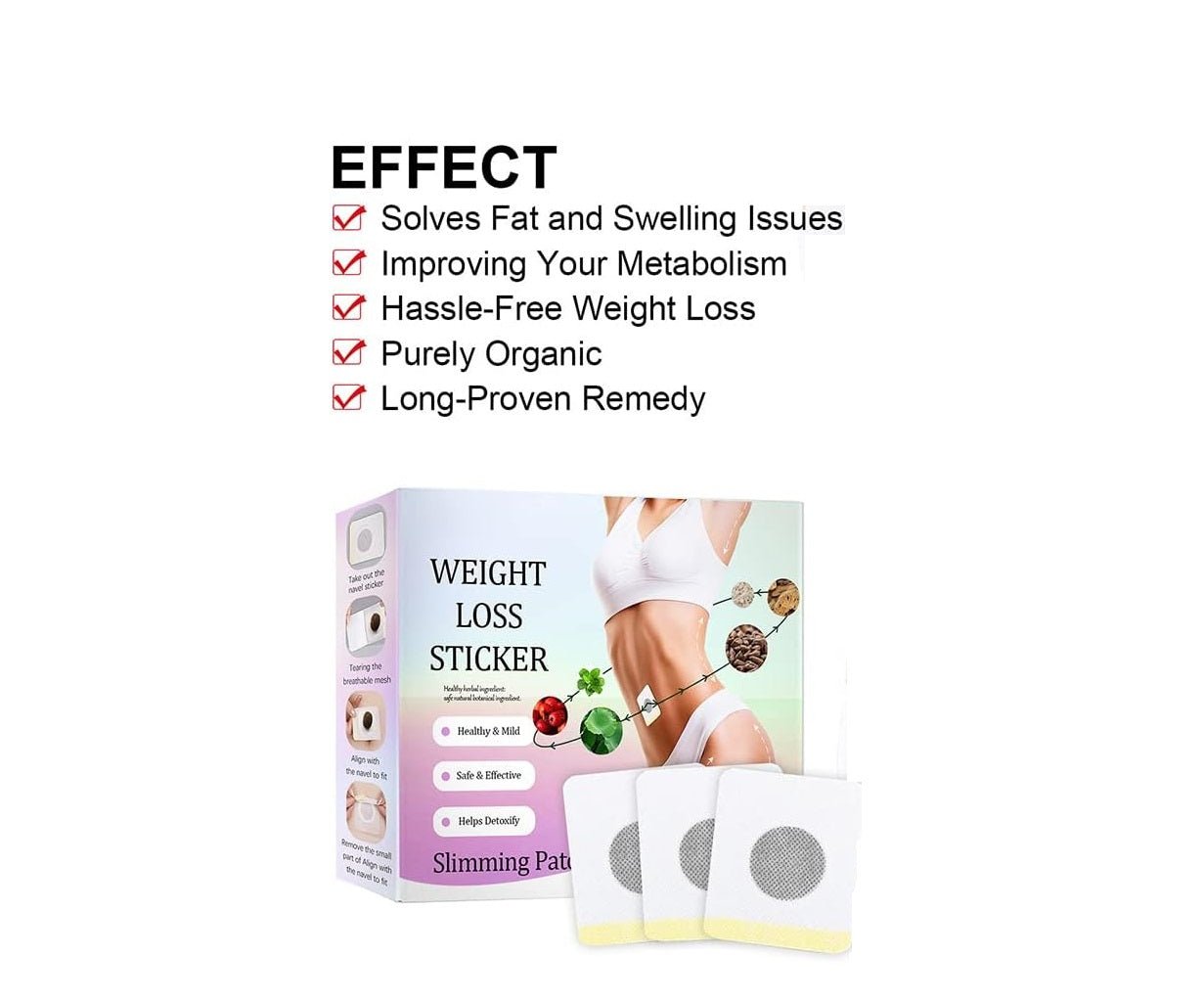 Weight Loss Sticker Abdomen Slimming Patch