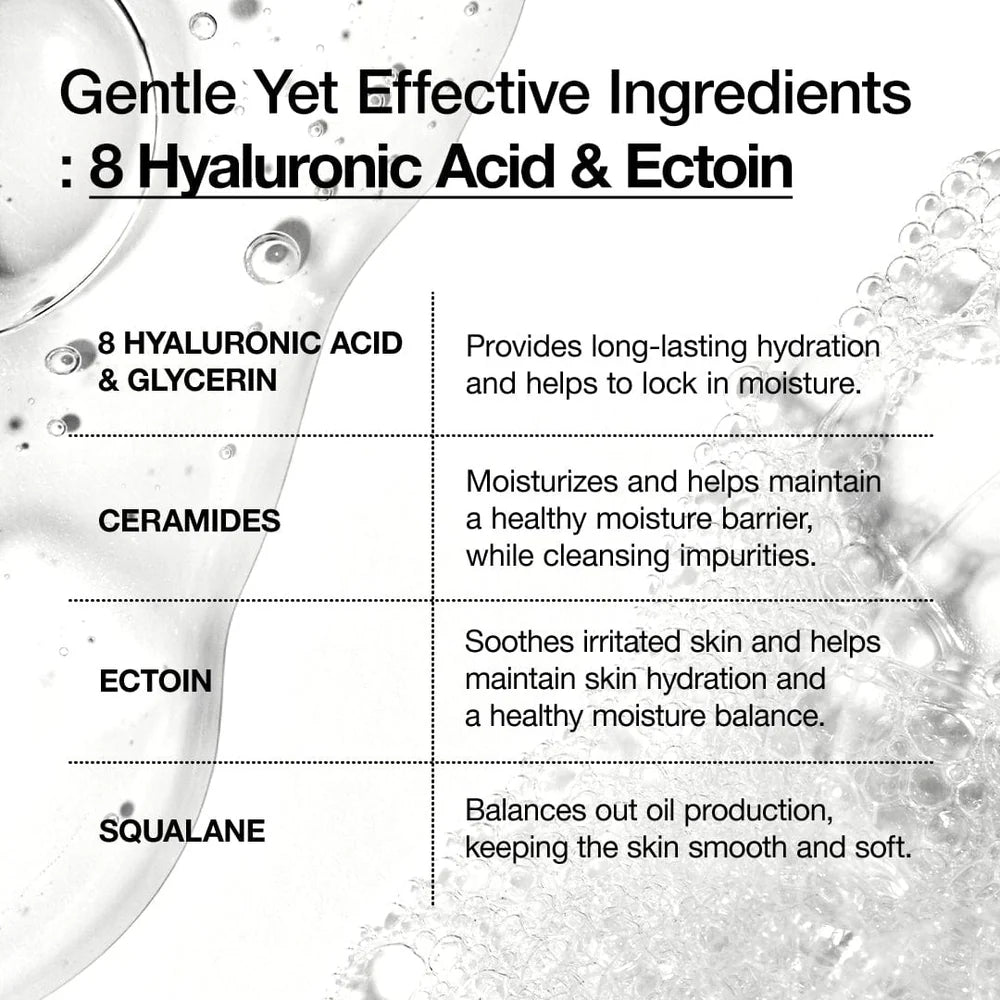 Anua - 8 Hyaluronic Acid Cleanser (Original)