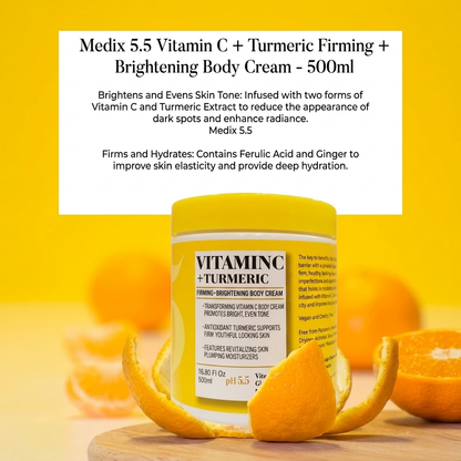 Medix 5.5 Vitamin C + Turmeric - Body Cream