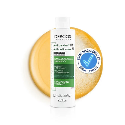 Dercos Technique Anti-Dandruff Treatment Shampoo For Oily Skin