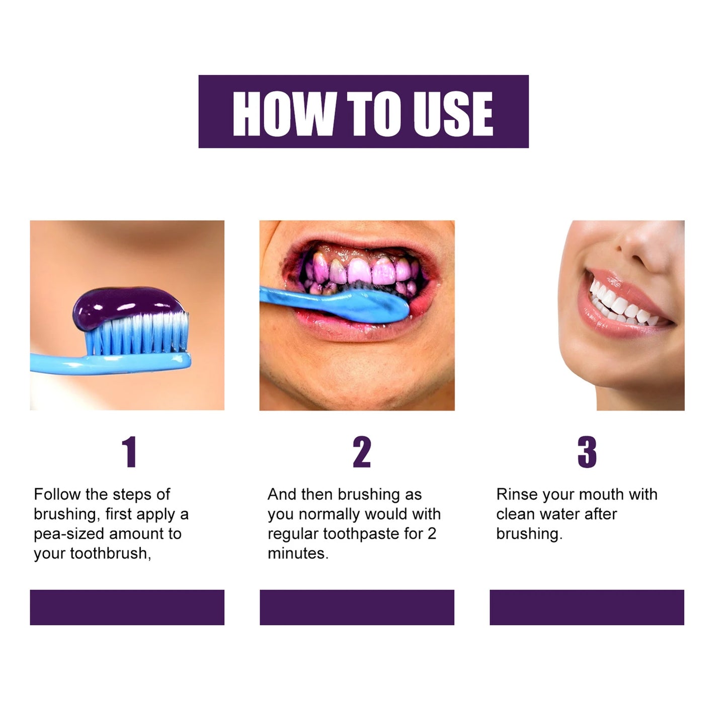 Eelhoe Purple Whitening Toothpaste
