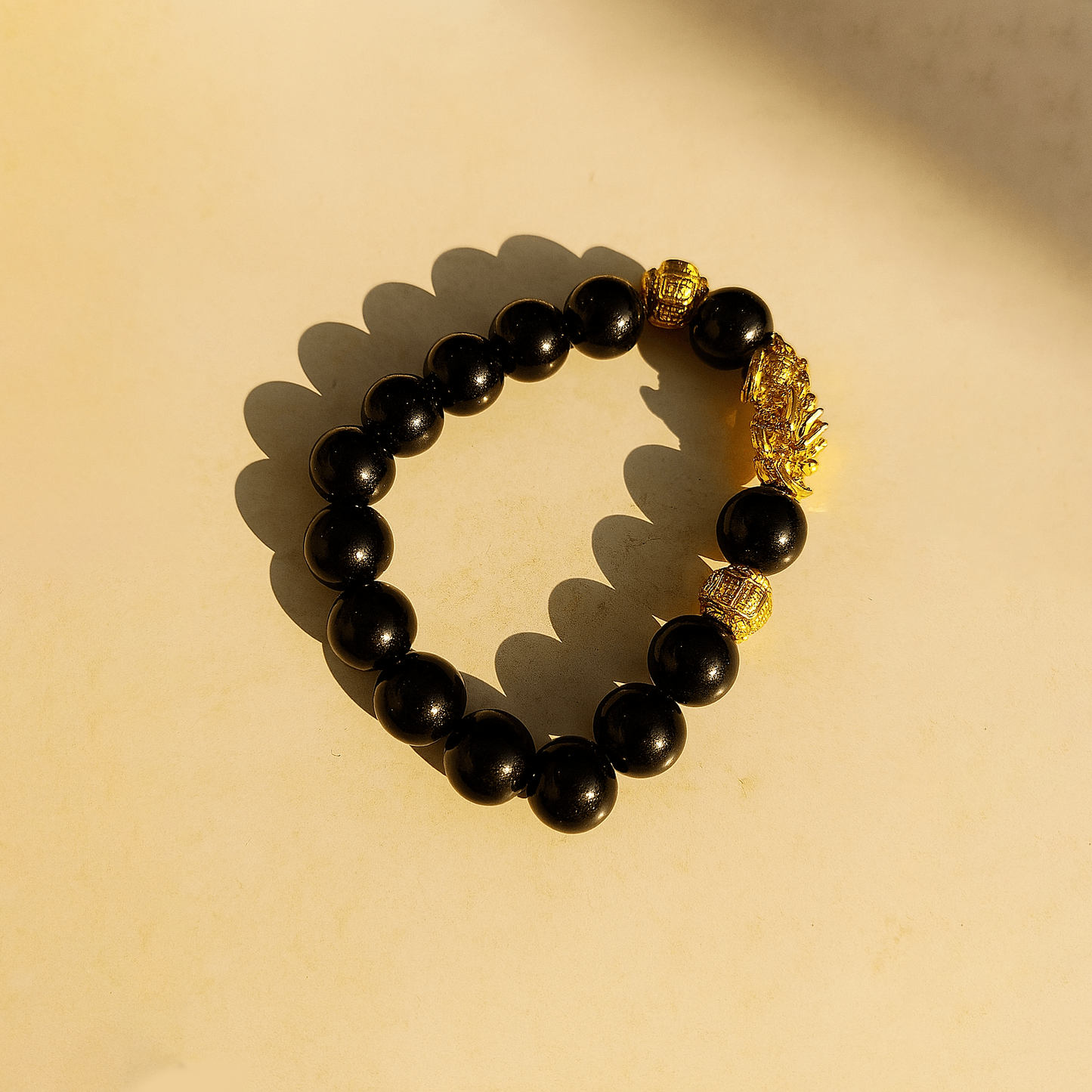 Black Obsidian Pixiu Bracelet