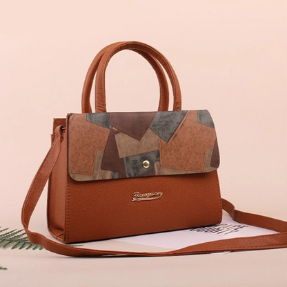 Casual Leather Shoulder Bag