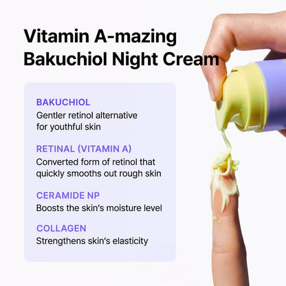 By Wishtrend - Vitamin A-mazing Bakuchiol Night Cream (Original)