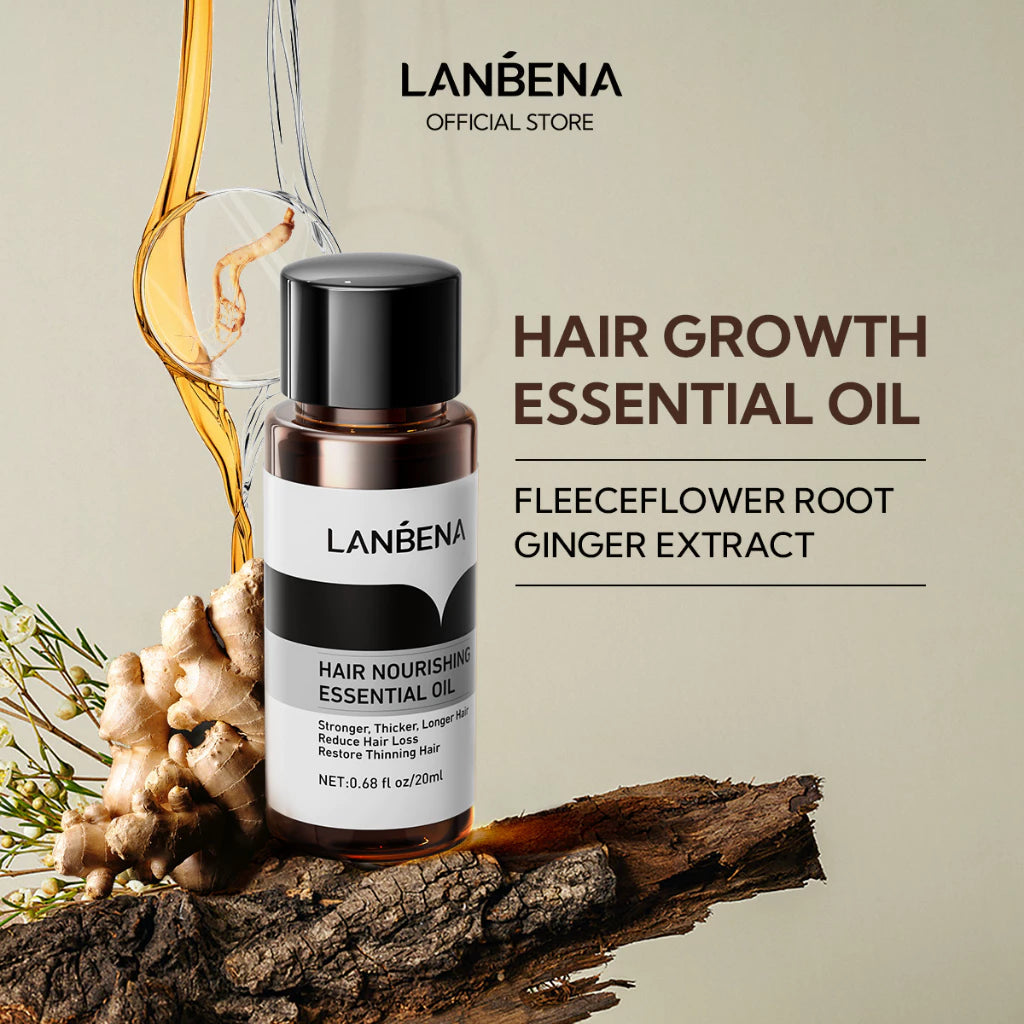 LANBENA Hair Care Essential Oil Hair Growth Treatment Prevention Hair Loss Treatment