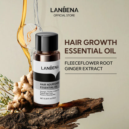 LANBENA Hair Care Essential Oil Hair Growth Treatment Prevention Hair Loss Treatment