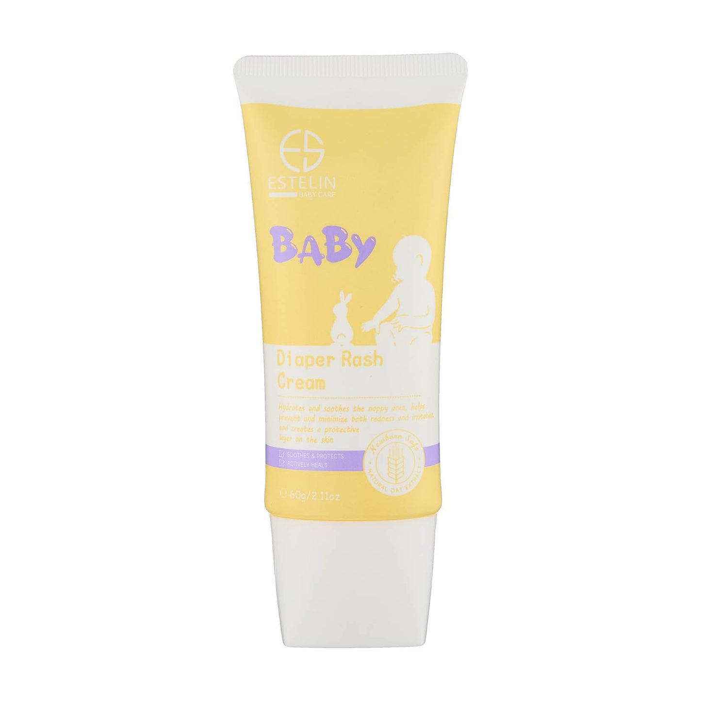 بودرة إستيلين بيبي سوفت وكريم طفح الحفاضات