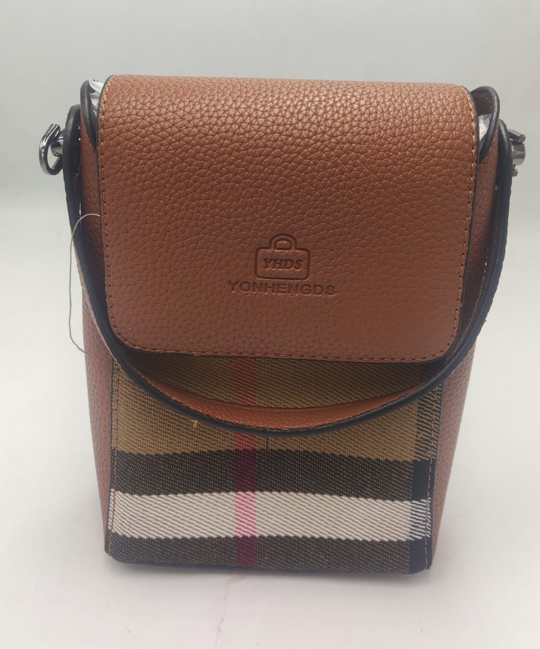 Crossbody Checkered Mini Bag