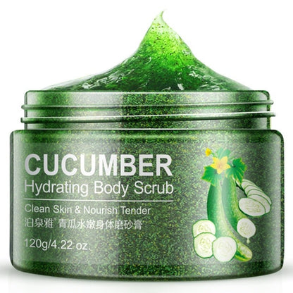 Almond & Cucumber Bright Skin and Body Moisturizing Scrub