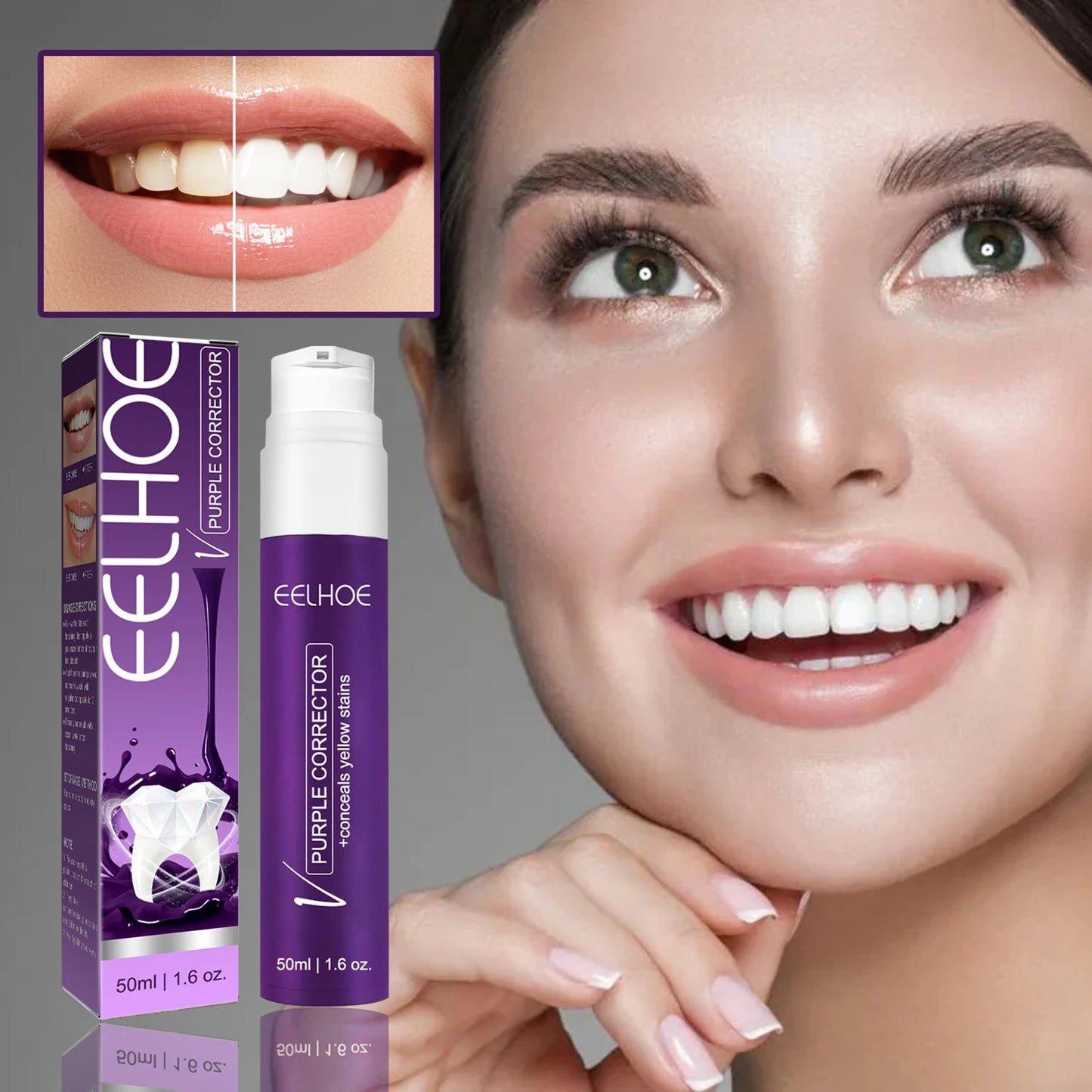 Eelhoe Purple Whitening Toothpaste